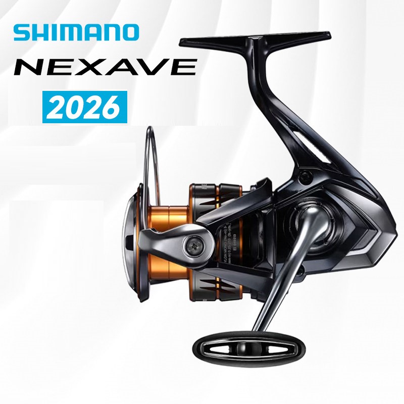 Daiwa Reel Fuego - シマノ 2026 NEXAVE スピニングリール 超軽量釣り用リール シャークフィン＆アンチリバーススイッチ付き