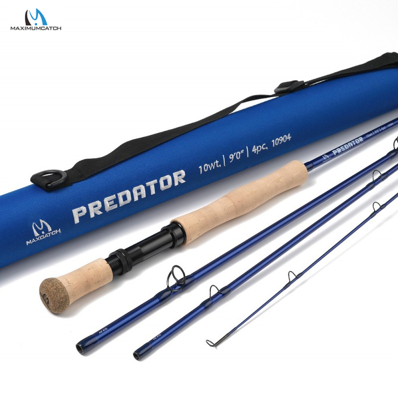Fishing Rod Ice - MAXIMUMCATCH 9フィート 8-12WT プレデター ソルトウォーター フライロッド