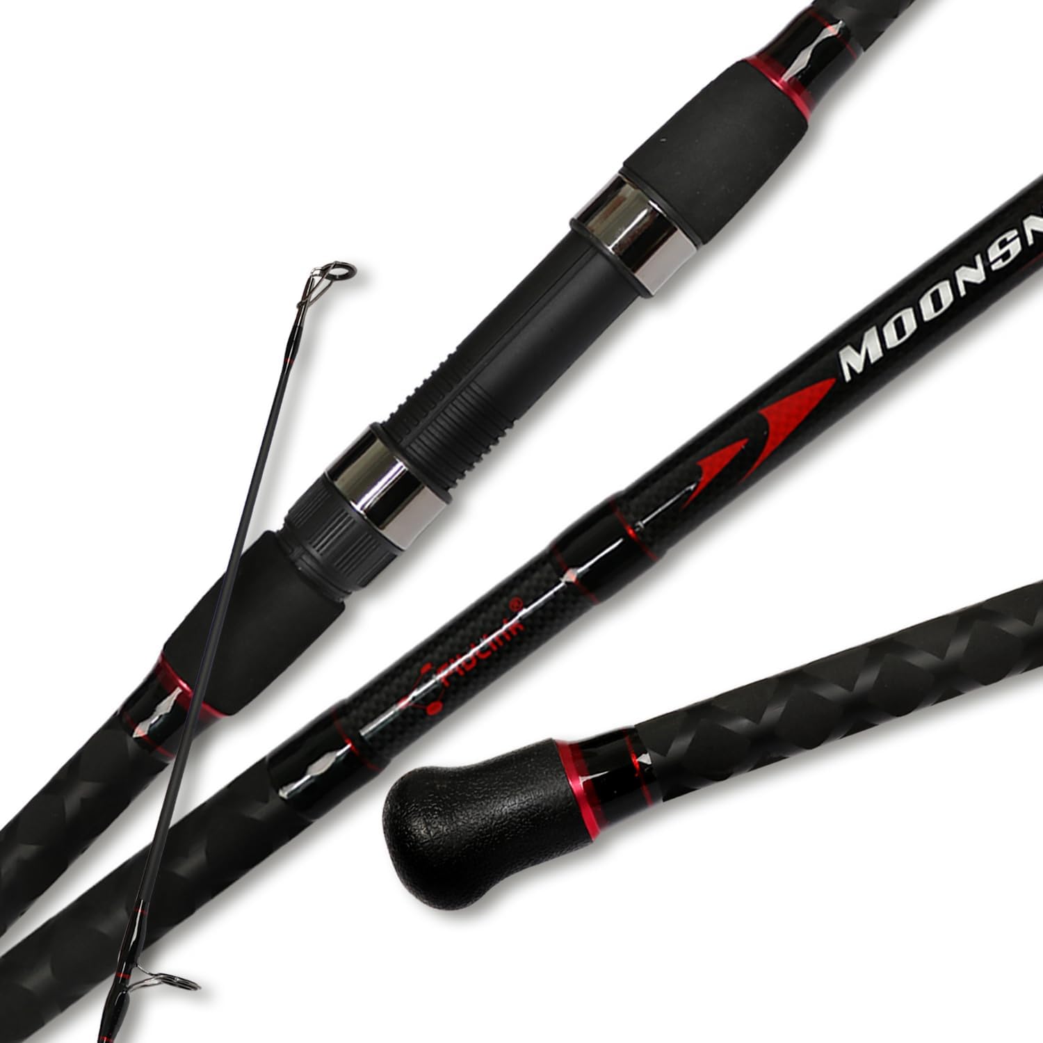 Fishing Rod Surf - グラファイトサーフスピニングトラベルフィッシングロッド、2ピースまたは4ピースデザインで持ち運びに便利