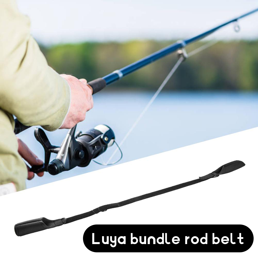 釣り竿ホルダーストラップ 耐衝撃 釣り竿固定ラップ 通気性  - Fishing Rod Holder のレビューと価格