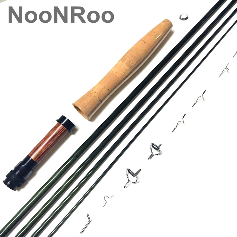 NooNRoo IM8 8フィート 6インチ 4ピース 1ウ - Fishing Rod Building Kit のレビューと価格