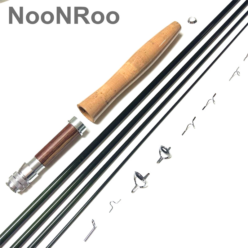 NooNRoo IM8 8フィート 6インチ 4ピース 1ウ - Fishing Rod Building Kit のレビューと価格