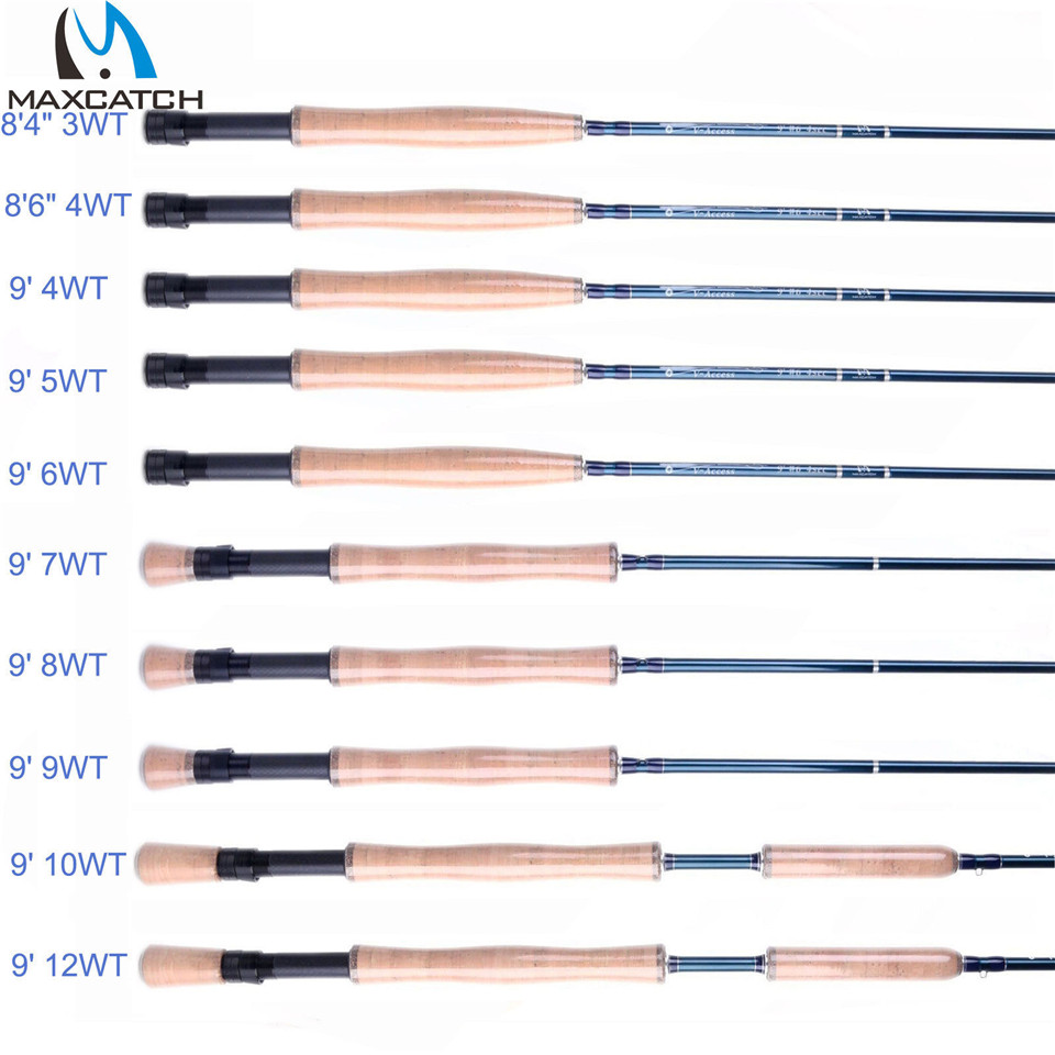 フライフィッシング用の超高速カーボン釣り竿,フライフィッシン - Fishing Rod Ice のレビューと価格