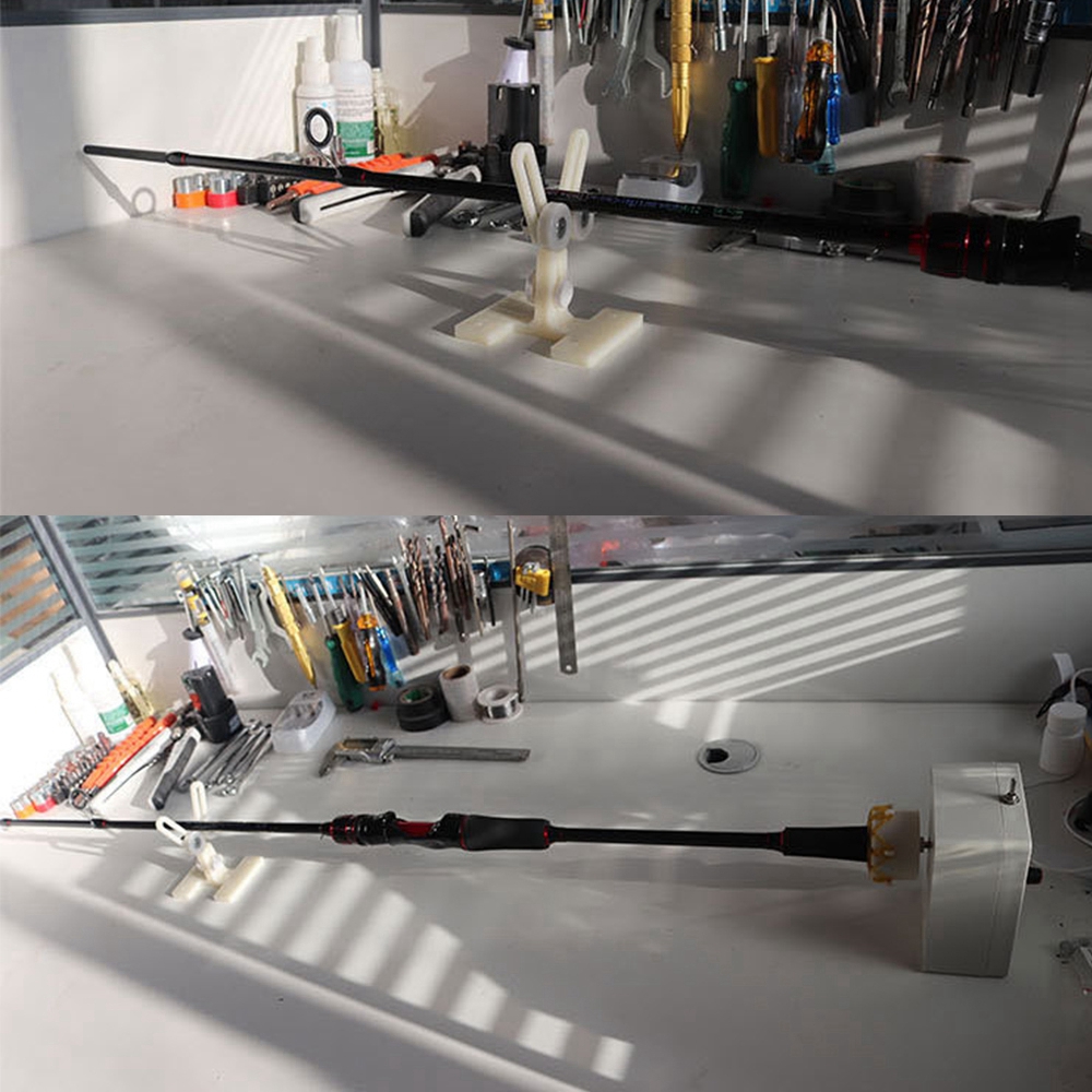 調整可能なポールサポートスタンドポール乾燥機部品ロッド修理  - Fishing Rod Rack のレビューと価格