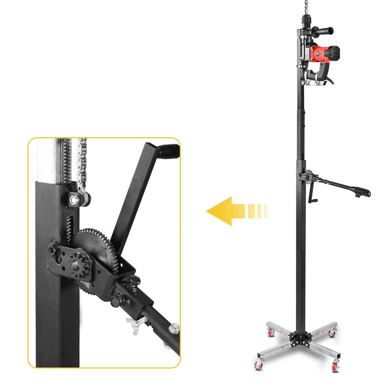 電動ハンマーリフトスタンド油圧伸縮式強化ブラケット天井穴あけ - Fishing Rod Holder のレビューと価格