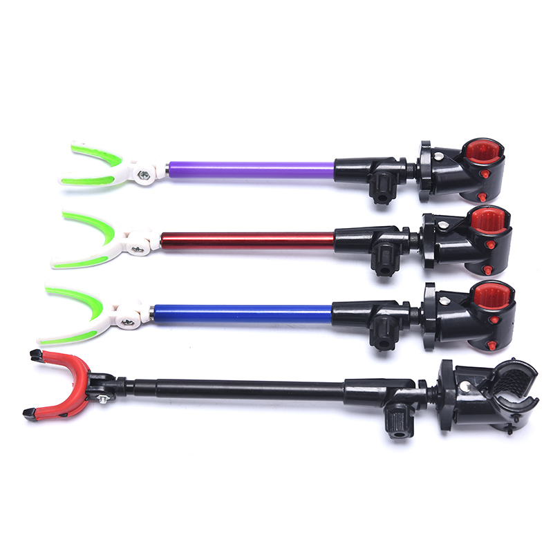 新しい伸縮式釣り竿ホルダー 3 セクションブラケットサポート - Fishing Rod Casting のレビューと価格