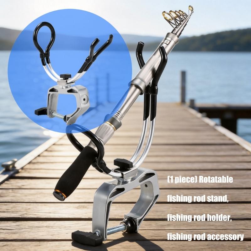 ボート釣り竿ホルダー、調節可能なクランプベース、海釣り、堤防 - Fishing Rod Casting のレビューと価格