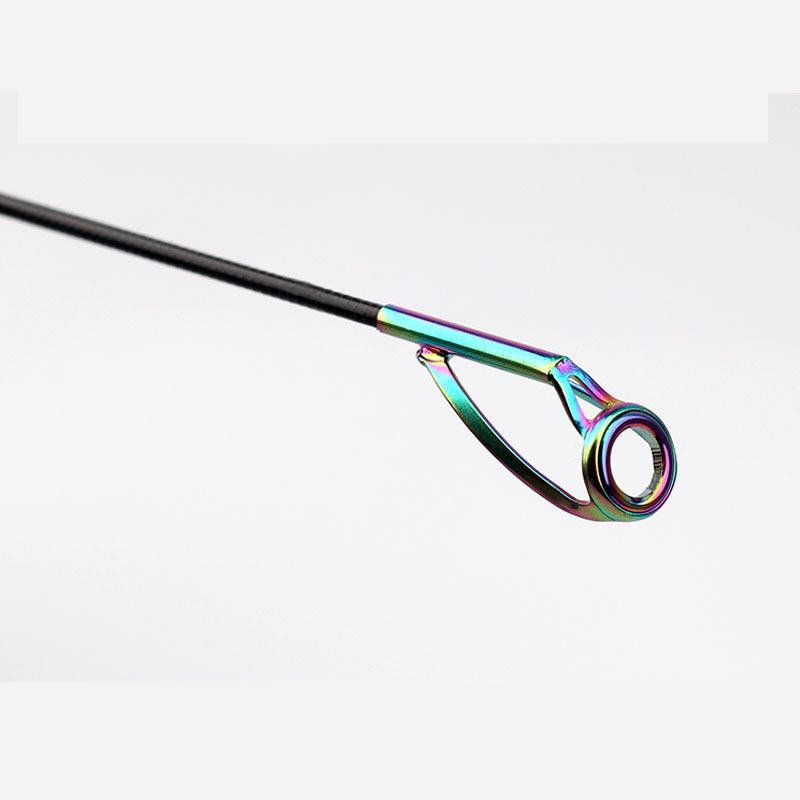 カラフルなアンチタングルトップリングシャープリング釣り竿シー - Fishing Rod Travel のレビューと価格
