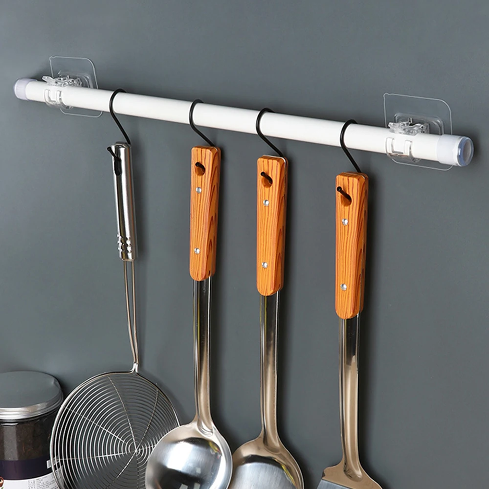 4 個カーテンロッドフックカーテンロッドクランプリテーナーノ - Fishing Rod Telescopic のレビューと価格